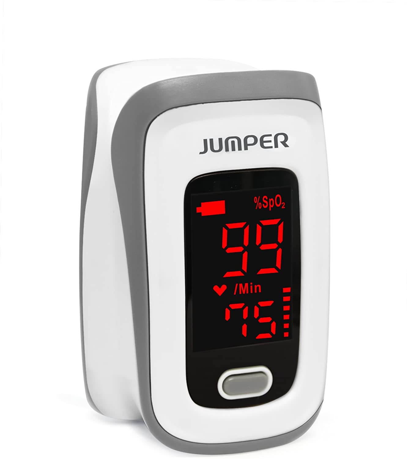 Máy đo nồng độ oxy trong máu SpO2 &amp;amp; nhịp tim Jumper JPD-500E