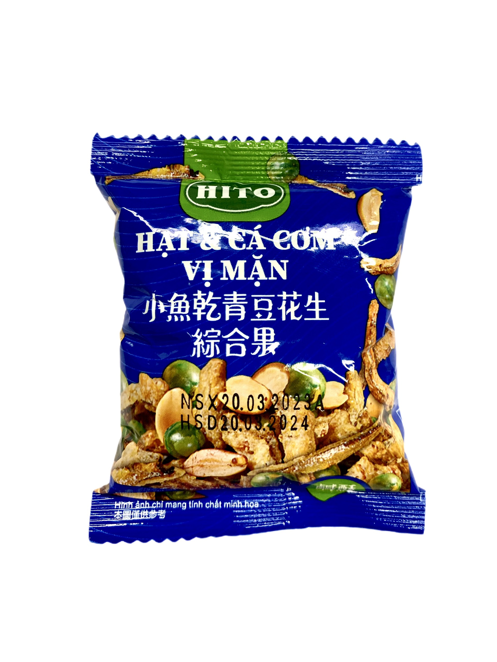 HẠT MIX CÁ CƠM - VỊ MẶN