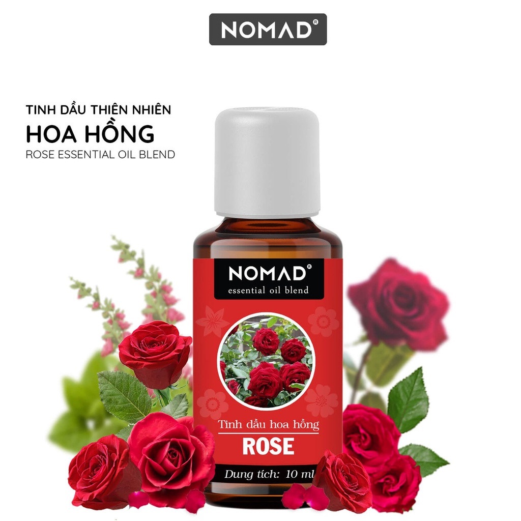 Tinh Dầu Hoa Hồng Nomad Rose Essential Oil Blend