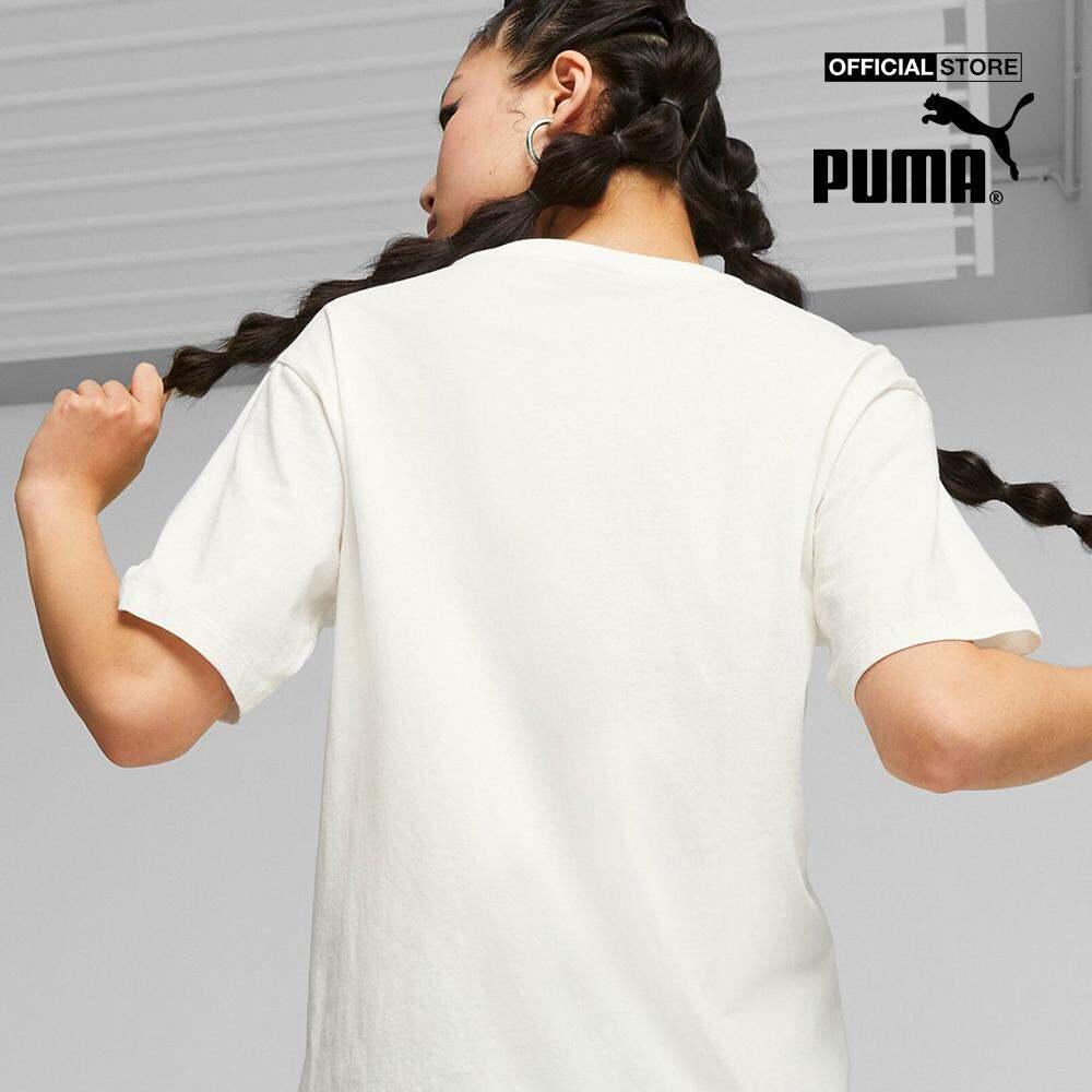 PUMA - Áo thun nữ cổ tròn tay ngắn SQUAD 621487-65