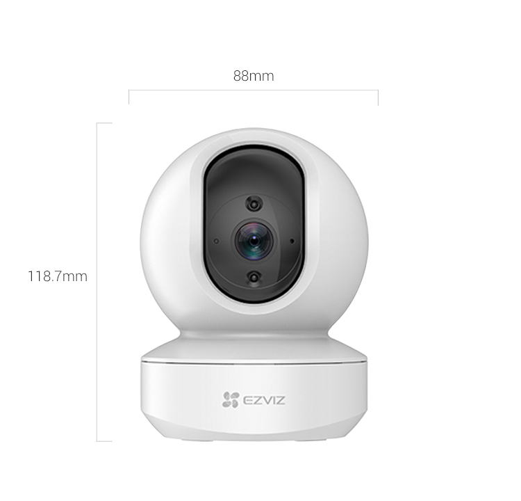 Camera WI-FI EZVIZ C6N 2MP Trong Nhà, Quay Quét 360 Độ, Quan Sát Ban Đêm  Bằng Hồng Ngoại Nhìn Đêm, Đàm Thoại 2 Chiều, Theo Dõi Chuyển Động Thông Minh --Hàng Chính Hãng