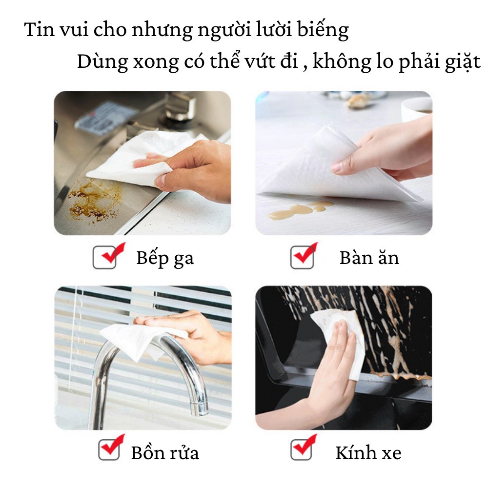 Giấy Ướt Lau Bếp Hương Chanh Thơm Mát Không Độc Hại Gói 80 Tờ Siêu To - Khăn Ướt Lau bếp CHuyên Dụng - HÀNG CHÍNH HÃNG MINIIN