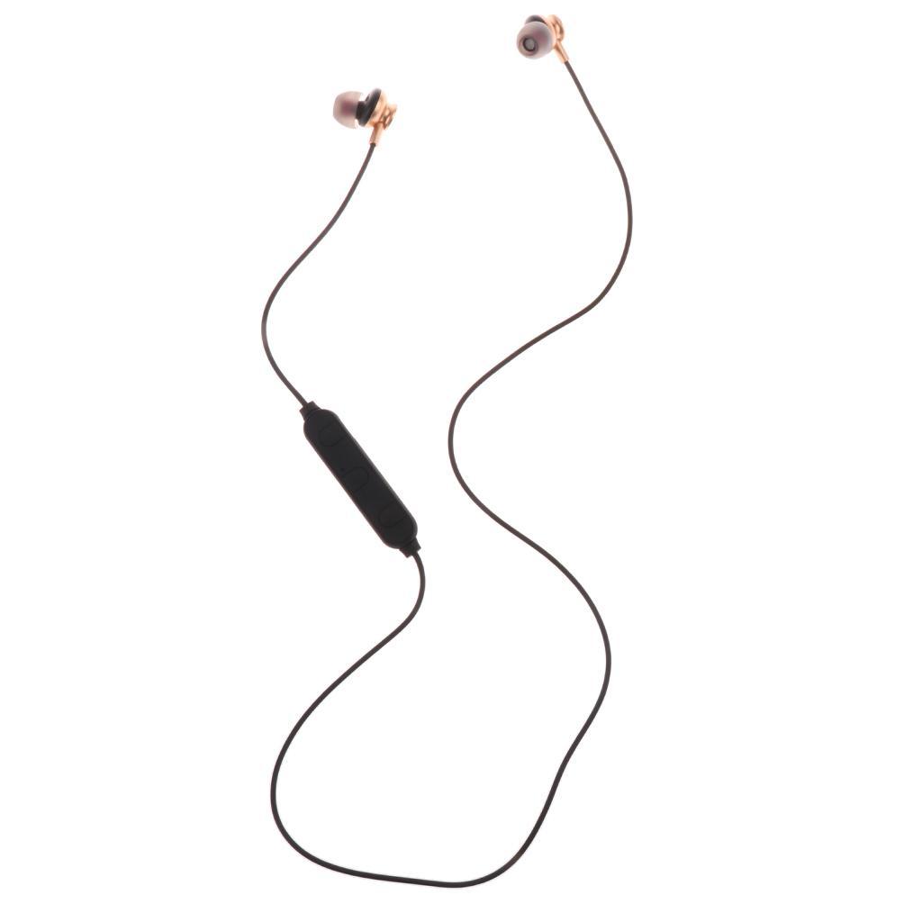 Wireless Bluetooth Headphones Magnetic Connection Earbuds with Mic