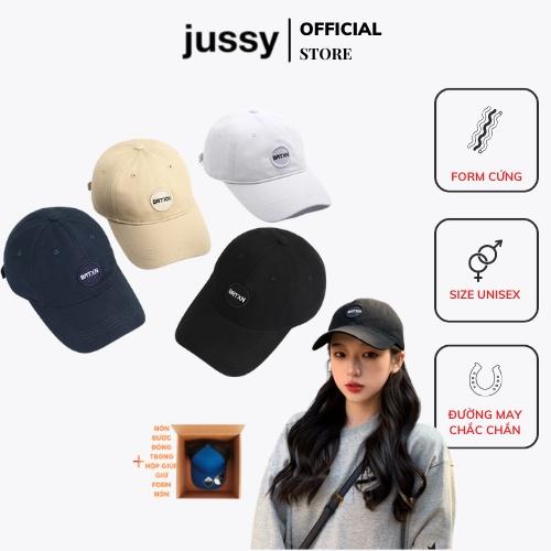 Nón Kết Brtxn Mũ Lưỡi Trai Nam Nữ Jussy Fashion Phong Cách Nón Lưỡi Trai Form Mềm Chất Vải Cotton Thoáng Mát Nhiều Màu