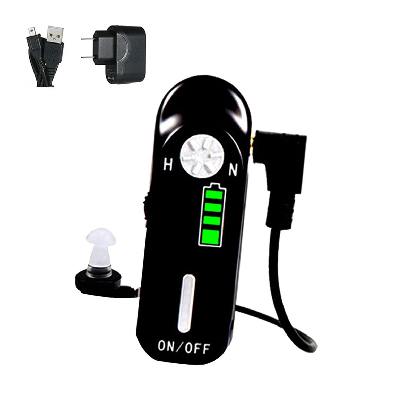 Personal voice Amplifier Pocket Hearing Devices for Noisy Environment Senior
