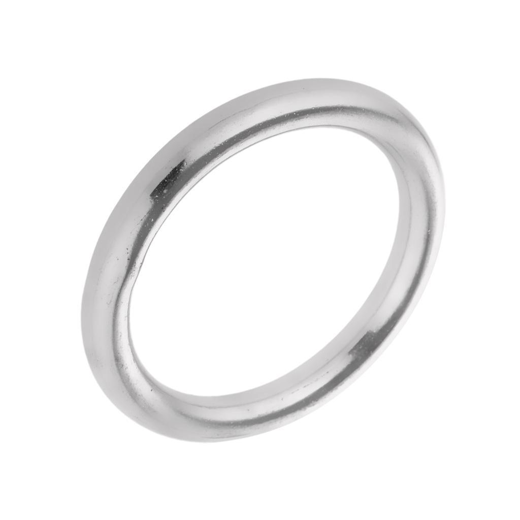 2pcs Stainless Steel Round for Bags Jewelry Leather DIY Crafts