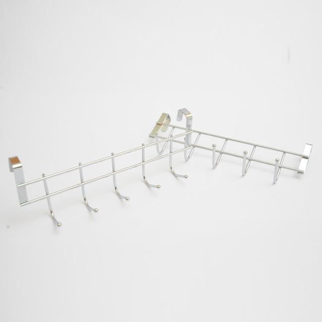 Móc treo quần áo bằng inox cài cửa tiện lợi