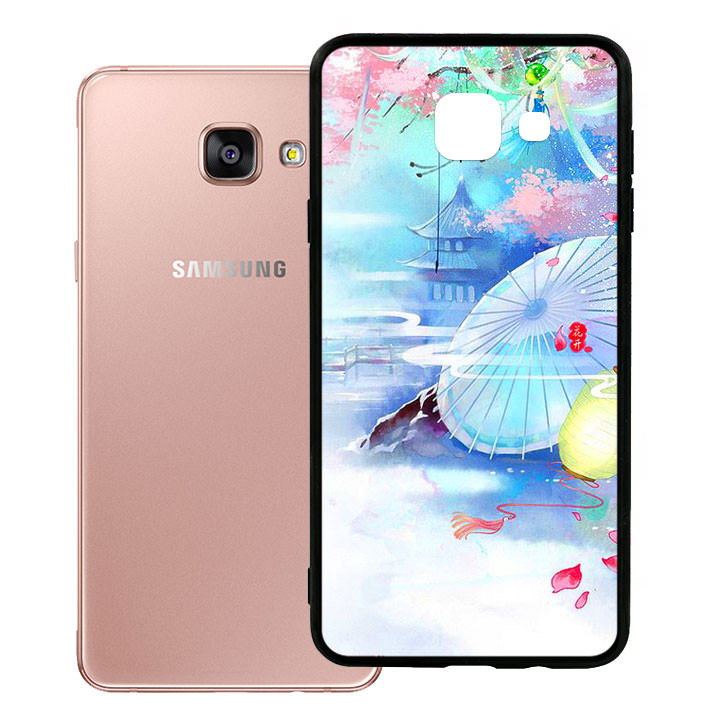 Ốp lưng viền TPU cho điện thoại Samsung Galaxy A7 2016 - Diên Hi Công Lược Mẫu 7