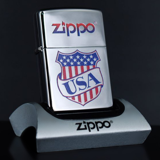 Bật Lửa Zippo 250 Usa Shield