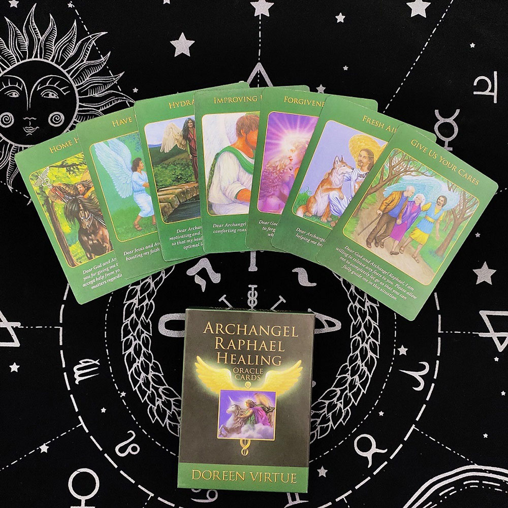 Bài Oracle Raphael Healing Oracle Giá Rẻ Tặng File HD Tiếng Anh Và Đá Thanh Tẩy