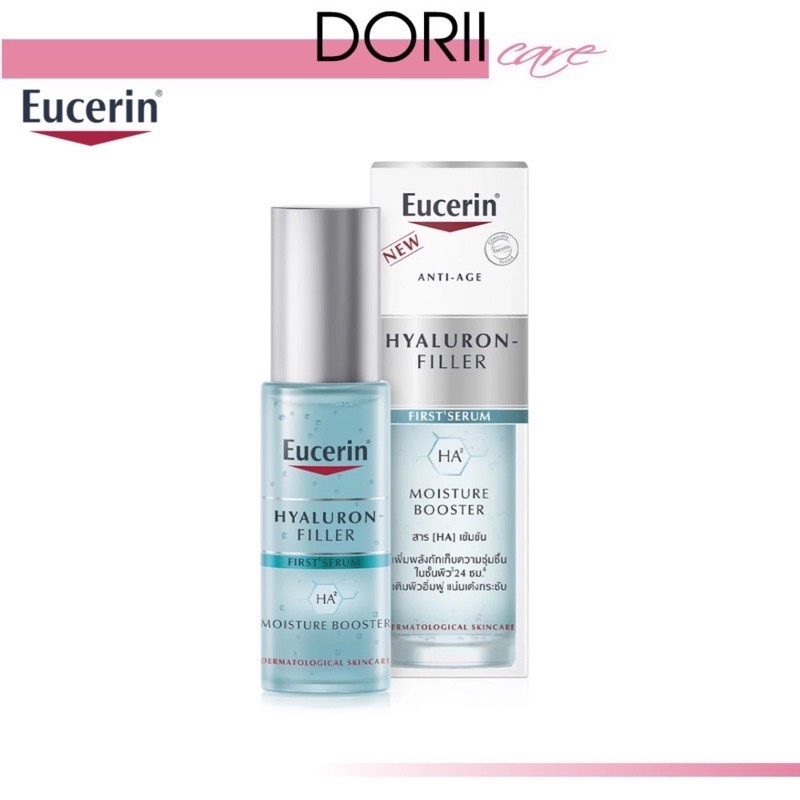 Eucerin Tinh Chất Cấp Ẩm &amp; Ngăn Ngừa Lão Hóa Hyaluron-Filler Moisture Booster 30ml