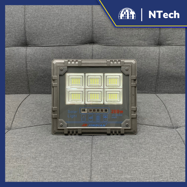 Đèn pha năng lượng mặt trời 200w Jindian JD-18200