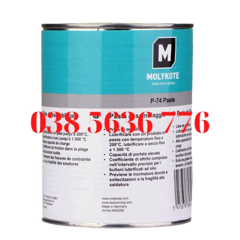 Molykote P-74, Chất Chống Dính Nhiệt Độ Cao