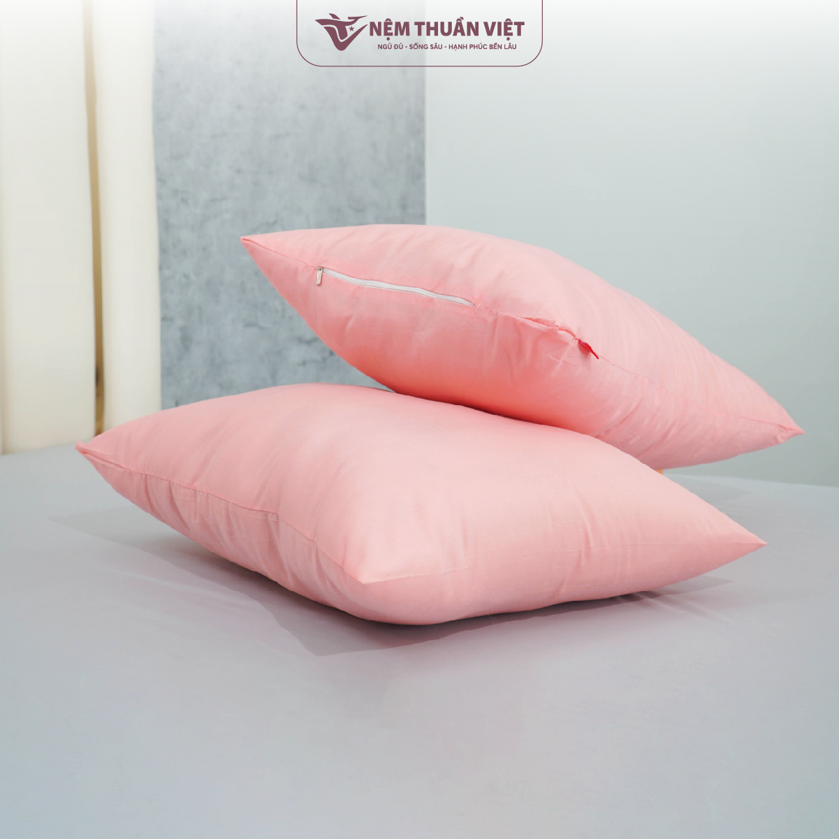 Ruột Gối Nằm Gòn Thuần Việt - Sợi Gòn Cao Cấp, Êm Ái - Kích Thước 50x70