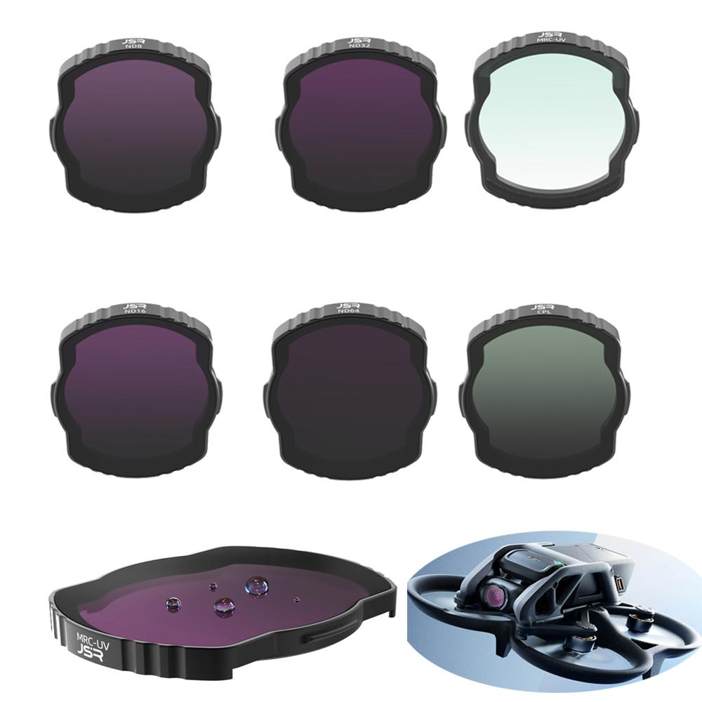 Ống kính ND cho DJI Bộ lọc AVATA Bộ kính bảo vệ phim máy ảnh UV CPL STAR Light Kit cho Avata Drone Phụ kiện kết hợp Màu sắc: 8IN1