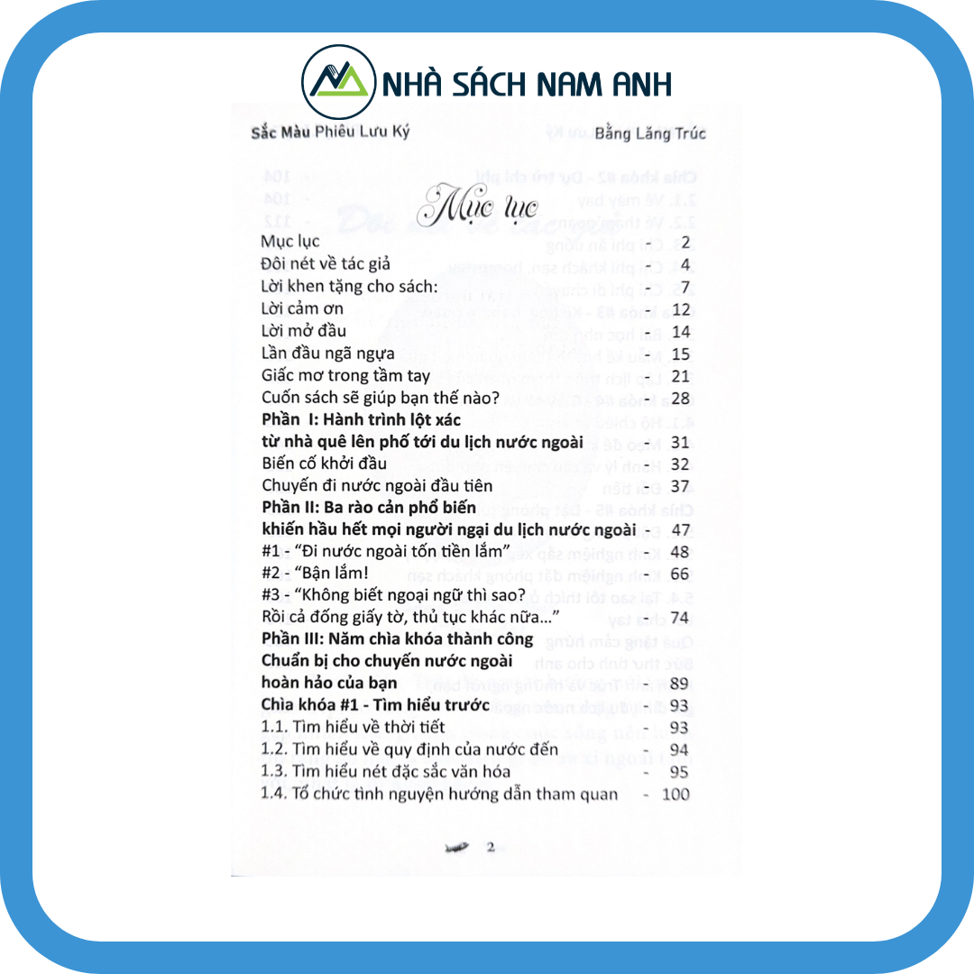 Sách - Sắc Màu Phiêu Lưu Ký - Tác Giả Bằng Lăng Trúc
