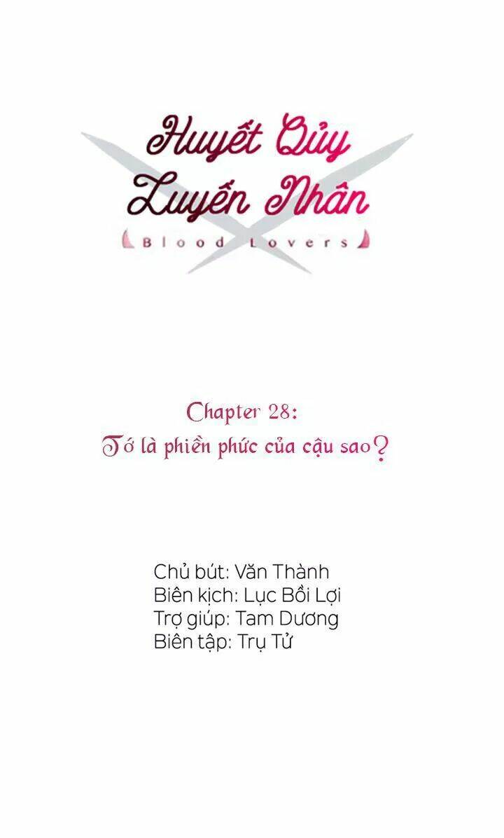 huyết quỷ luyến nhân chapter 28 3