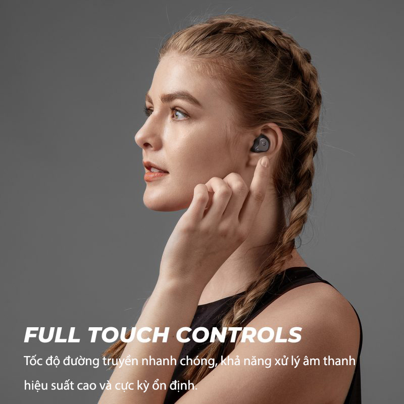 Tai Nghe Bluetooth Earbuds SoundPeats H1 Công nghệ phản chiếu không dây TrueWireless đột phá - Hàng Chính Hãng