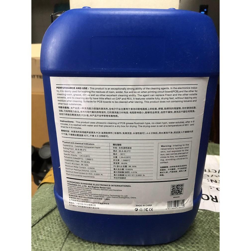 Nước tẩy rửa main XB3506/ RL-5000 không mùi khó chịu