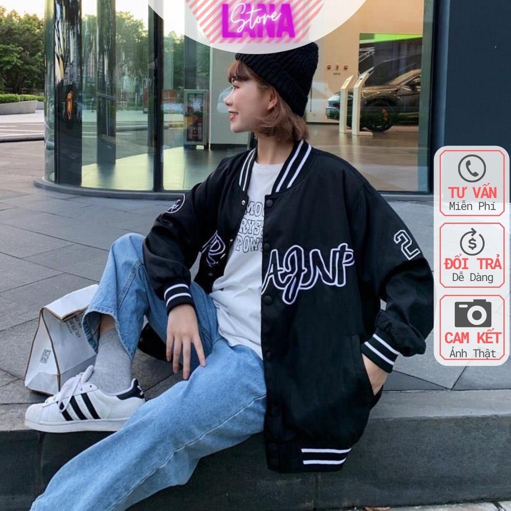 Áo Bomber Dù 2 Lớp AJN 28 Unisex Nam Nữ Áo Khoác Dù 2 Lớp Chất Đẹp In Sắc Nét