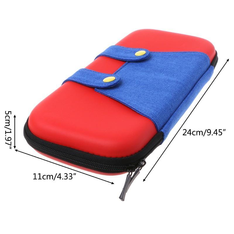 Túi Đựng Máy Chơi Game Nintendo Switch Có Dây Khóa Kéo Tiện Lợi