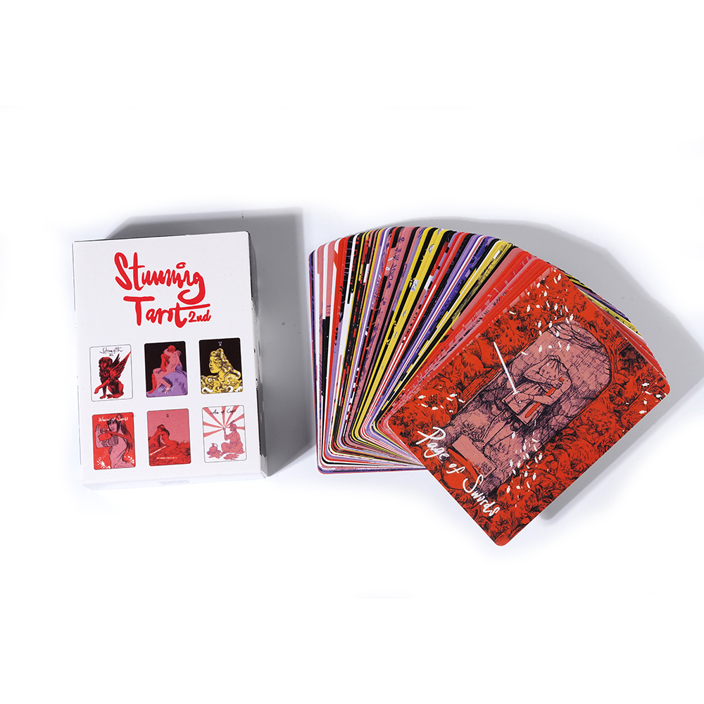Bộ Bài Stunning Tarot 78 Lá Bài Tặng Đá Thanh Tẩy