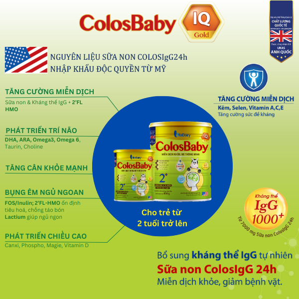 ColosBaby IQ Gold 2+ 800g