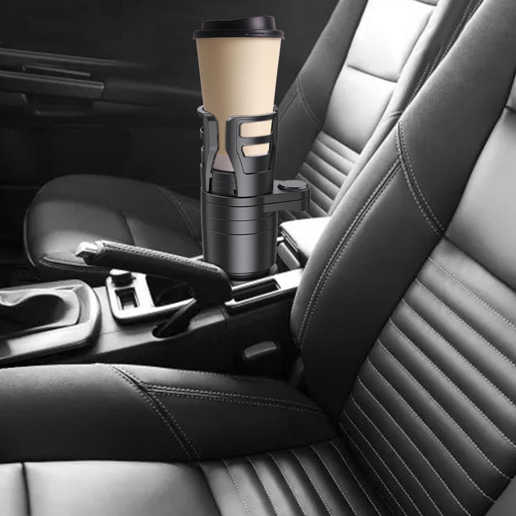 Car Cup Holder   Expander Black Organizer