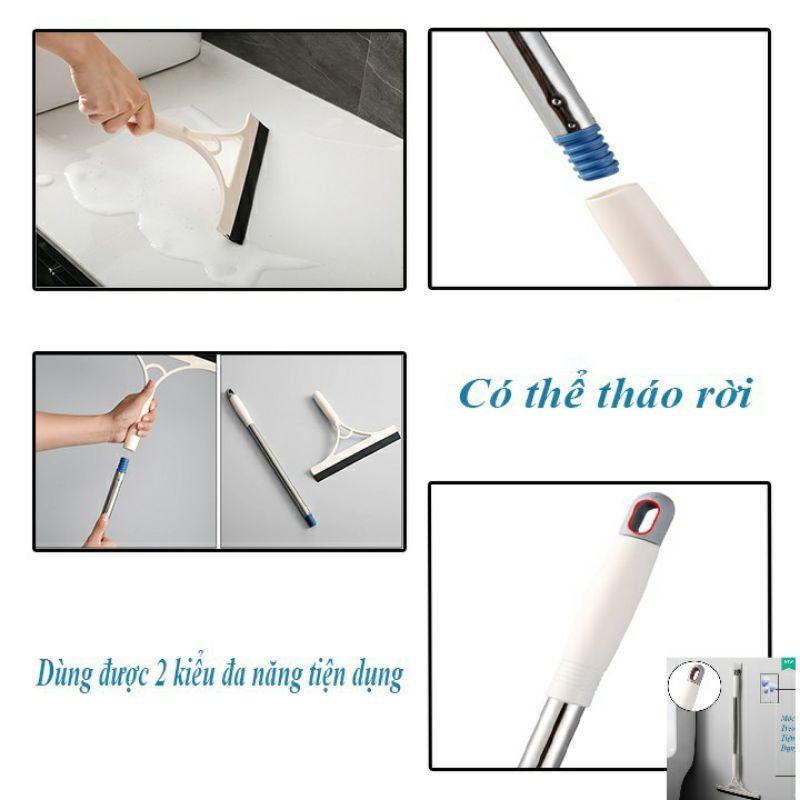 Dụng Cụ Lau Kính Cán Dài Tiện Dụng