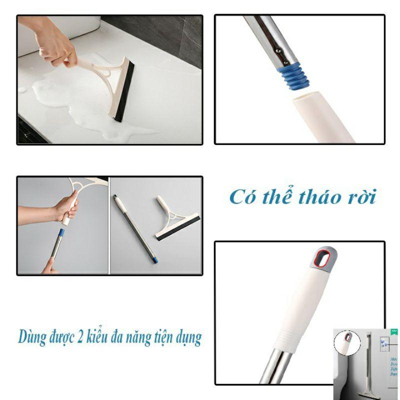 Dụng Cụ Lau Kính Cán Dài Tiện Dụng