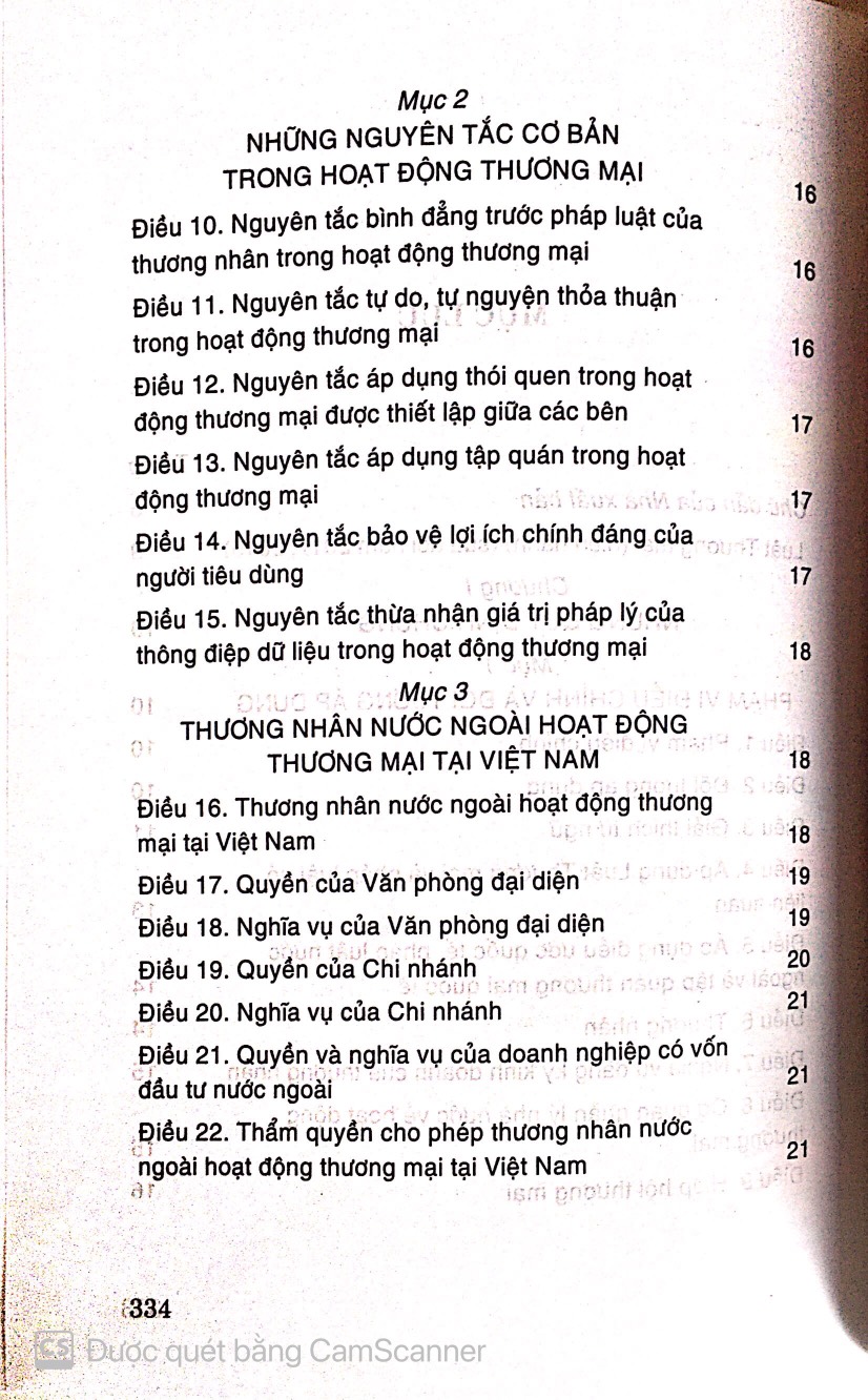 Luật Thương mại ( Hiện hành ) ( Sửa đổi năm 2017, 2019 ) ( Song ngữ Việt - Anh)