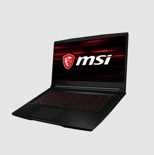 Laptop MSI Gaming GF63 11UC -441VN (i7-11800H Gen 11Th | 8GB DDR4 | SSD 512GB PCle | VGA RTX3050 4GB | 15.6 FHD IPS | Win10|Black) - Hàng Chính hãng