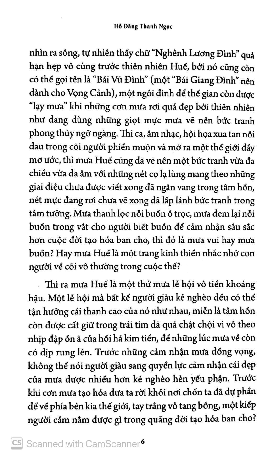 Sách Giọt Mực Của Mưa Huế