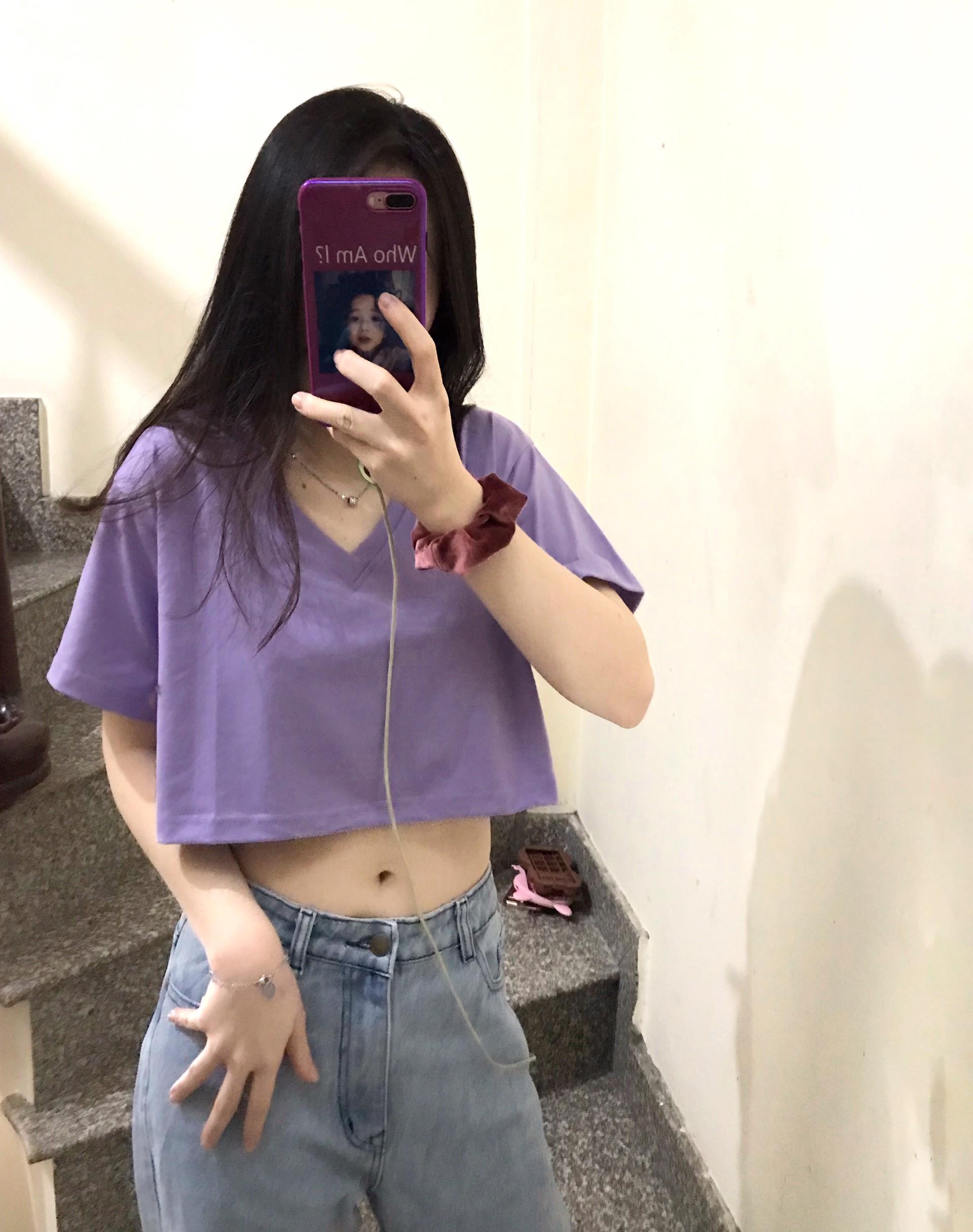 Áo CropTop EnV Phiên Bản 3 Màu Xinh