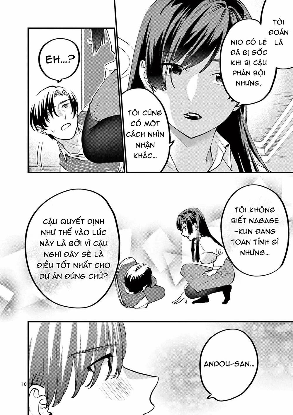 người cha chủ tịch đột nhiên mất tích, tôi phải gánh vác dự án hàng tỷ với ba nữ nhân viên chapter 10 11