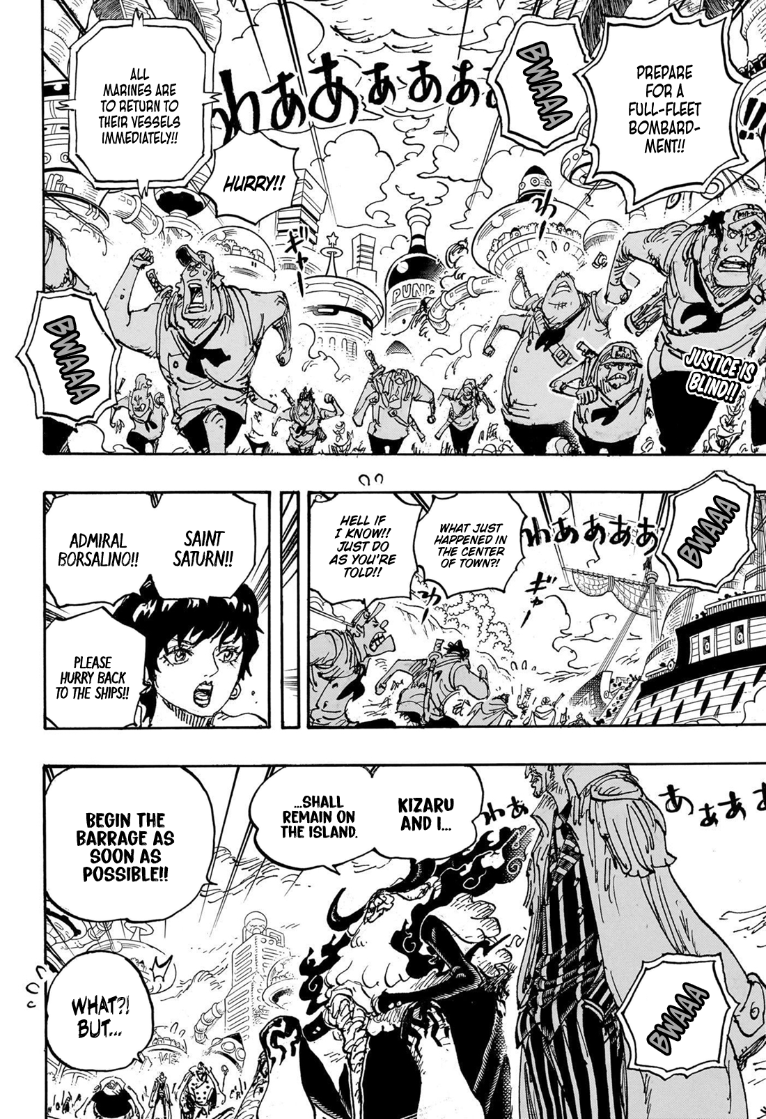 đảo hải tặc - one piece chapter 1105 2