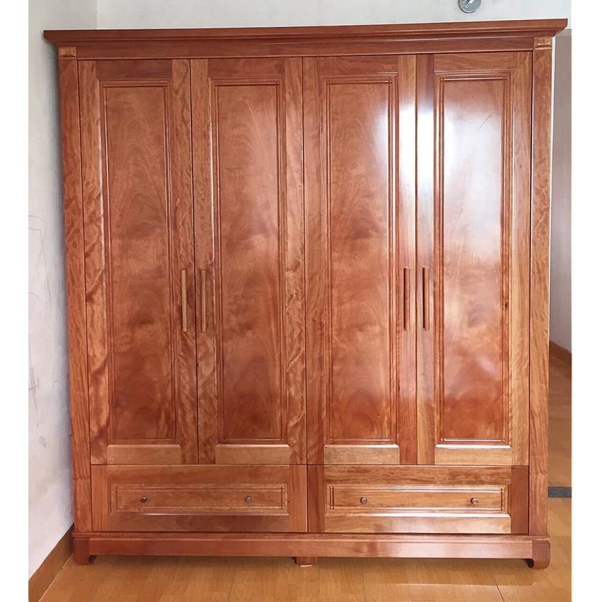 Tủ áo năm buồng gỗ sồi