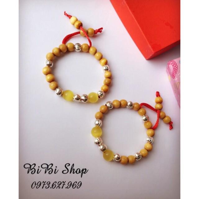 Vòng dâu tằm mệnh Kim -