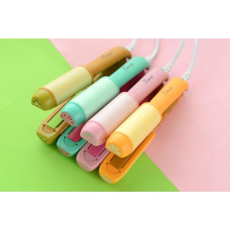 Máy Làm Tóc Mini Kemier Với 2 Tính Năng Uốn & Duỗi Summer Fruit