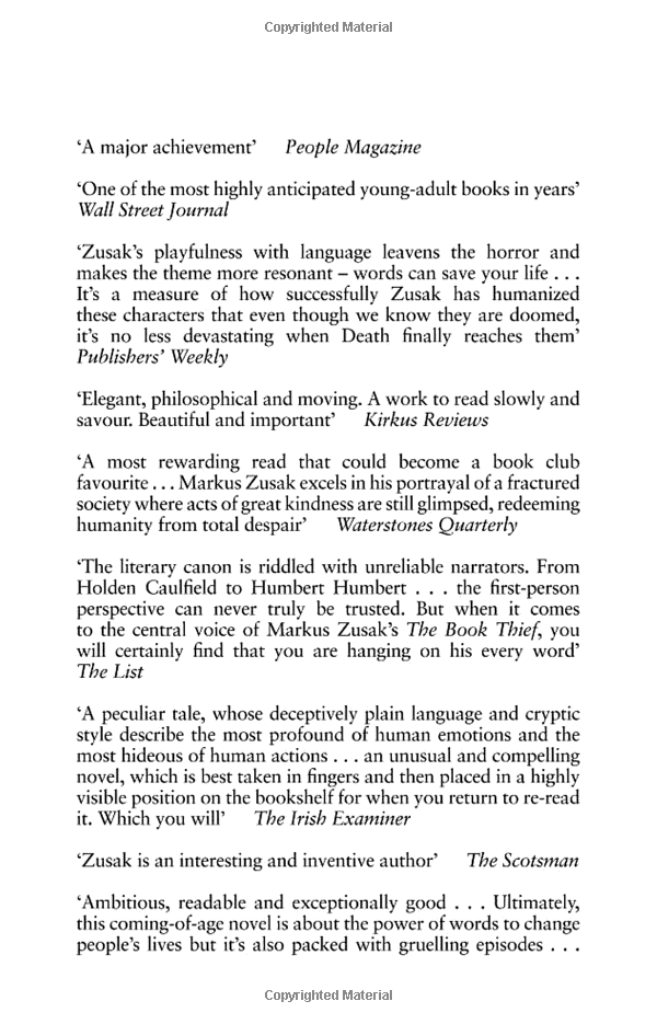 The Book Thief (Paperback) - Kẻ trộm sách