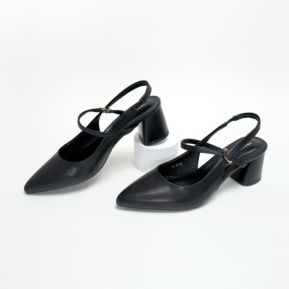 Giày Gót Trụ Slingback 5P PABNO PN40112