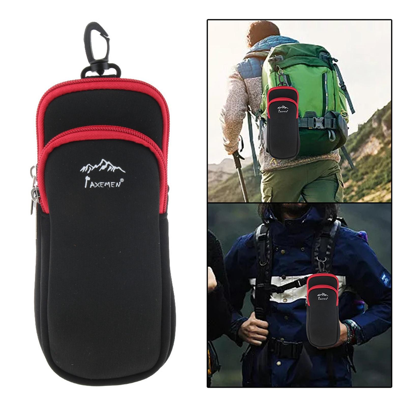 Phone Holder Storage Bag Climbing Running Black