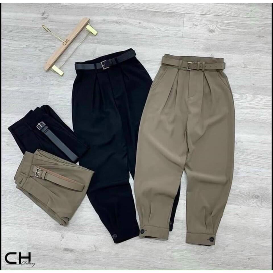 QUẦN BAGGY NỮ CẠP CHÉO