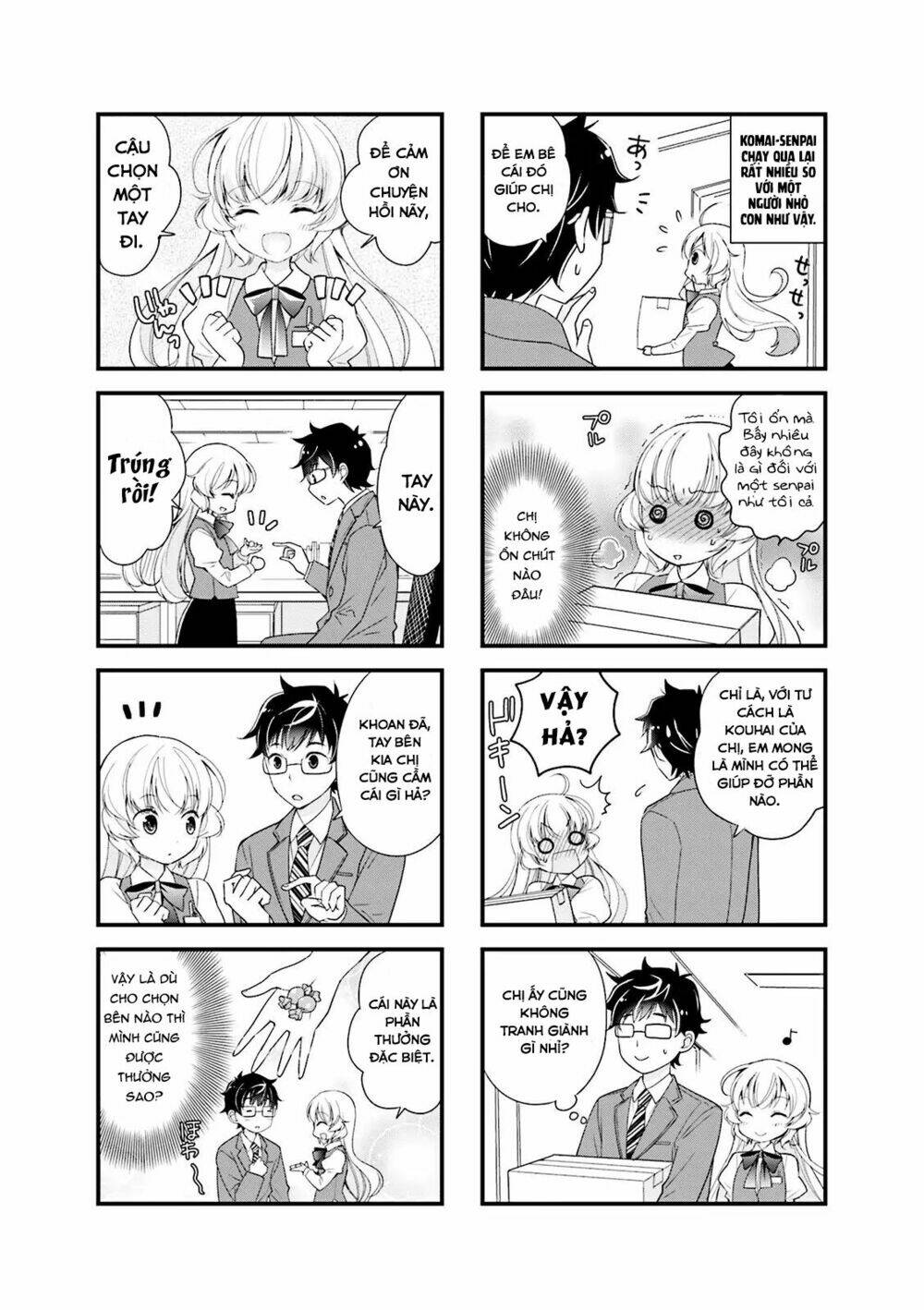 senpai nhỏ nhắn của tôi rất dễ thương chapter 1 5