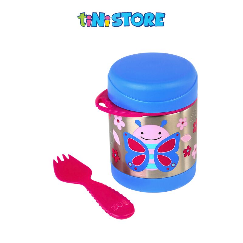 TiNiStore-Hộp đựng thức ăn giữ nhiệt Zoo Skip Hop - Bướm 252381