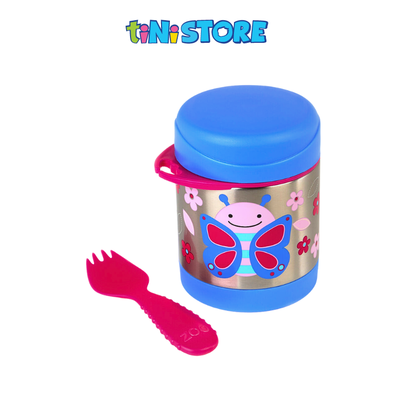 tiNiStore-Hộp đựng thức ăn giữ nhiệt Zoo Skip Hop - Bướm 252381