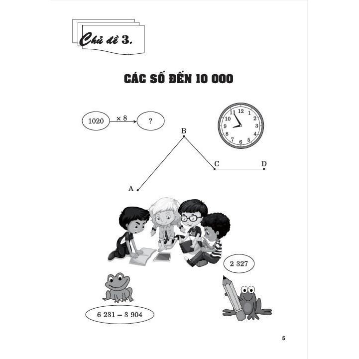 Sách - Hướng Dẫn Giải Bài Tập Toán Lớp 3 - Tập 2 - Bám Sát SGK Chân Trời Sáng Tạo - Hồng Ân