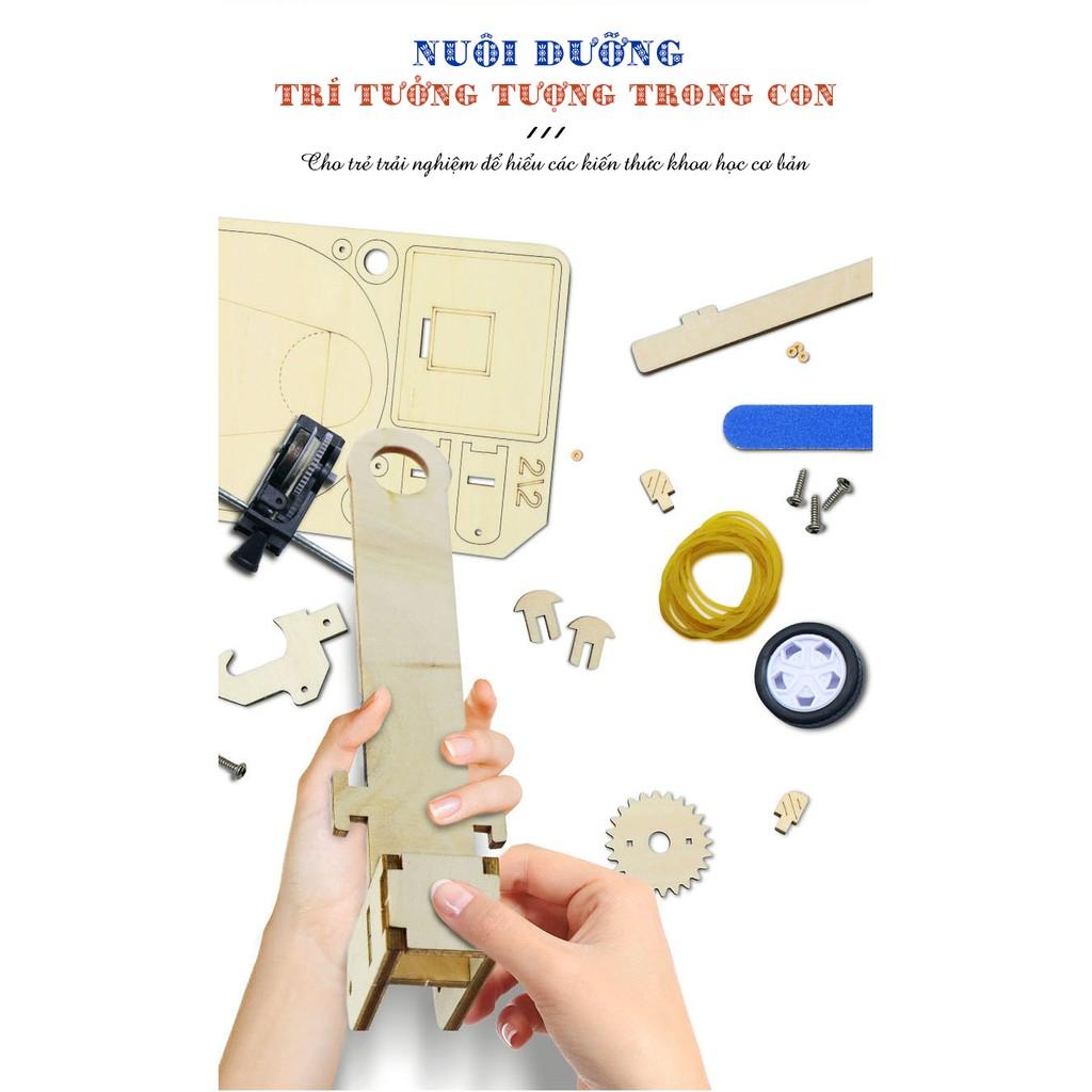 Đồ chơi khoa học Stem Toys - Mechanical Arm - Cánh tay cơ khí