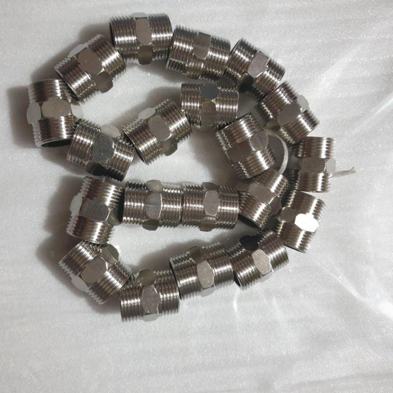 Kép inox ren ngoài phi 27 hàng đẹp..