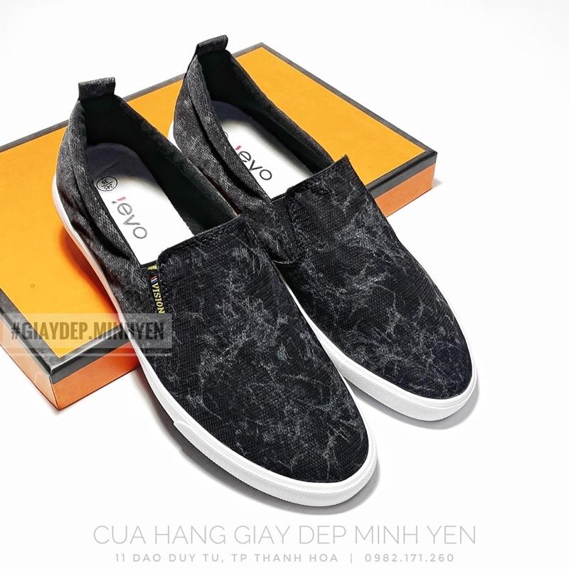 GIẦY LƯỜI VẢI NAM LEYO HÀNG ĐẸP - SLIP ON NAM